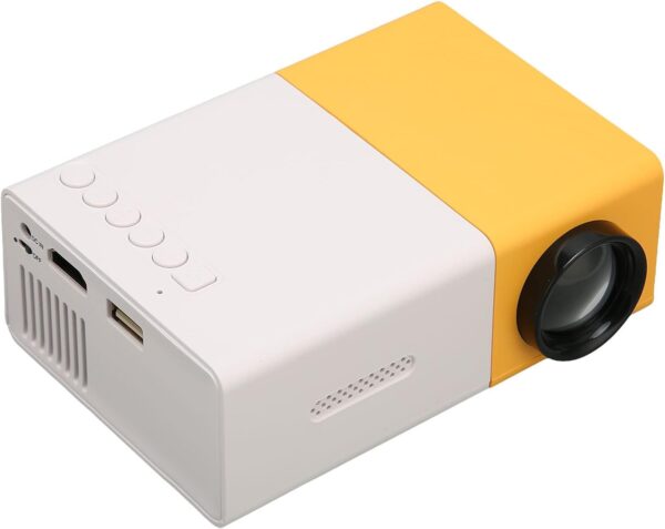 Projecteur portable pour dessin animé et cinéma HDMI USB