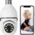 Caméra à ampoule WiFi FULLHD, détection de mouvement