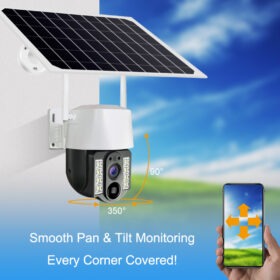 Caméra de surveillance solaire Wifi