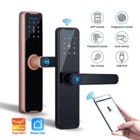 SERRURE DE PORTE INTELLIGENTE sans caméra wifi
