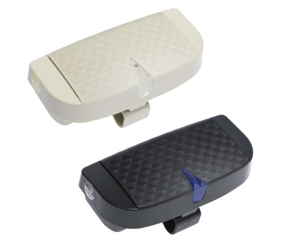 Support de Lunettes Soleil pour Voiture Pare-Soleil Porte-Lunettes