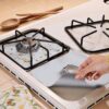 5 Protecteur FEUILLE réutilisable Cuisinière À Gaz
